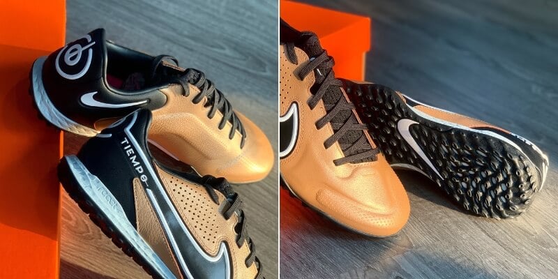 Nike Tiempo React Legend 9 Pro TF Small Sided - Nâu/Đen - DA1192-810